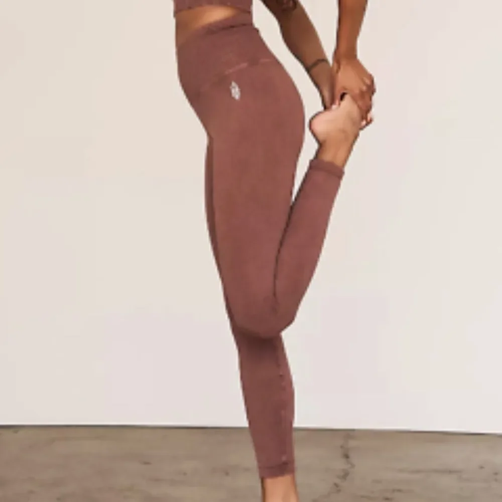 FP Movement High-Rise 7/8 Length Good Karma Legging - Nutmeg - Size XS/S - Picture 7 of 11